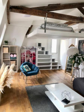 Grand studio cosy au centre de Paris